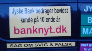 Denne her er lang, men om et alvorligt samfunds problem, om de danske bankers manglende hæderlighed, eller deres uhæderlighed :-) Kunder i jyske bank skal nok fortsat forvente, at banker som jyske bank, ikke vil holde sig tilbage i jagt på dine penge. DET ER ET SAMFUNDS PROBLEM AT DANSKE BANKER SOM JYSKE BANK LAVER OG FORTSÆTTER BEDRAGERI EN BANK SOM NÆGTER AT VISE KUNDE DOKUMENTATION PÅ ET PÅSTÅET LÅN ET LÅN SOM JYSKE BANK I 10 ÅR HAR TAGET RENTER FOR, MED PÅSTAND OM EN RENTE SIKRING PÅ DETTE PÅSTÅET BAGVEDLIGGENDE LÅN. :-( At bedrageri mod bankens kunder, ikke er hindring for jyske banks i bankens jagt På profit til bankens aktionærer som ATP :-( ATP pensions selskabet som de fleste Danskere er en del af, kender til Jyske Banks bedrageri ATP fondens bestyrelse er fuldt ud oplyst ved beviser og orienteret om at jyske bank udsætter kunder for groft tvang, udnyttelse og bedrageri :-( :-( Da jyske bank fortsætter bedrageri banken er velvidende om. Kan kun være fordi at Bedrageriet sker med fuld opbakning fra den samlede koncernledelse i jyske bank. Og bankens leder CEO direktør, som Anders Dam Vil jyske bank arbejde, for at kunne fortsætte bankens bedrageri imod os kunder JYSKE BANK ER. Uetisk Uhæderlig Ja jyske bank er direkte kriminel i bankens handling, det er fortsat. :-) MON VI ER VI DE ENSTE JYSKE BANK UDSÆTTER FOR BEDRAGERI NÆPPE Vi var bare den der først fanger jyske bank i et udspekuleret, og et sadledes endog meget groft bedrageri imod bankens kunde. :-( :-( HVEM KA JYSKE BANK KA Sponsor Boxen i Herning Jyske Bank Boxen byder på bl.a. koncerter, shows og sport. Se programmet her. Oversigt over kommende arrangementer. :-( :-( Taler om et bedrageri Jyske Banks Koncernledelse, siden bankens bestyrelse i april / maj måned 2016 Da Bankens Advokat Morten Ulrik Gade Og bankens Advokater Lund Elmer Sandager Ligesom direktør og ordstyrende formand CEO Anders Dam Og igen bestyrelsen i jyske bank - Direkte meget klart og tydligt, blivet oplyst om forhold Så at bankens ledelse bør naturligvis undersøge et muligt bedrageri i mod kunde. KUNDE BEDER ANDERS DAM AT JYSKE BANK BEVISER, KUNDE HAR LÅNT DE 4.328.000 kr. SOM BANKEN PÅSTÅR, OG HÆVER RENTER FOR. SVARET ER: DETTE VIL JYSKE BANK IKKE BEVISE, MEN FORTSAT VILDNING OG UDNYTTELSE TIL DET SOM VISER SIG AT VÆRE BEDRAGERI DET VIL JYSKE BANKS DIRIKTION GERNE :-( :-( Se link til tidsligne øverst på siden. www.TYV.dk Alle bilag vil blive vist i lige tidslinie på hjemmesider, som www.BANKNYT.dk :-( :-( Når sagens beviser. Her i tidslinie er forklaret for retten. https://facebook.com/pg/JyskeBank.dk/photos/?tab=album&album_id=1947842125251246&__xts__%5B0%5D=33.%7B%22logging_data%22%3A%7B%22event_type%22%3A%22tapped_open_page_album%22%2C%22impression_info%22%3A%22eyJmIjp7InBhZ2VfaWQiOiIxMDQ1Mzk3Nzk1NDk1Njg4IiwiaXRlbV9jb3VudCI6IjAifX0%22%2C%22surface%22%3A%22mobile_page_photos_tab%22%2C%22interacted_story_type%22%3A%22148947852156832%22%2C%22session_id%22%3A%22a1dbf92daa0b22676530cc26de75cce4%22%7D%7D&ref=bookmarks&mt_nav=1 Må retten jo tage stilling til om. Gælder de danske love også for de danske banker, eller er Danske banker undtaget fra loven, og banker som JYSKE BANK må gerne lave bedrageri. :-( MÅ De danske banker gerne udsætte deres Danske kunder for bedrageri. :-( Se www.TYV.dk Med link til tidsligne for Jyske Banks bedrageri mod bankens kunder. Se bilag og beviser Bilag fra tidslinie deles, og vil alle blive sendt i kopi til Jyske Banks samlede bestyrelse. Se løbende delte breve og bilag her i billed mapper. https://facebook.com/pg/JyskeBank.dk/photos/?tab=albums&__xts__%5B0%5D=33.%7B%22logging_data%22%3A%7B%22event_type%22%3A%22tapped_see_all_page_photo_albums%22%2C%22impression_info%22%3A%22eyJmIjp7InBhZ2VfaWQiOiIxMDQ1Mzk3Nzk1NDk1Njg4IiwiaXRlbV9jb3VudCI6IjAifX0%22%2C%22surface%22%3A%22mobile_page_photos_tab%22%2C%22interacted_story_type%22%3A%22148947852156832%22%2C%22session_id%22%3A%228bd3d50bd423159514cc07324bfac0a8%22%7D%7D&ref=bookmarks&mt_nav=1 :-( :-( Opslag her er for at banken skal huske, og igen oplyses at det bedrageriet, som jyske bank startede i 2008, blev skærpet ved bankens krav om salg af grund. Det var bilag 123 og bilag 73 side 1 til 11 :-( :-( Opslaget her er ikke for at banken skal svare, det har koncern ledelsen jo nægtede siden april / maj 2016 Da koncernledelsen blev oplyst om at Jyske Banks koncernen ved Anders Dam nok var opdaget, i at lave noget der ikke kan kaldes hæderlig bankvirksomhed Og er at udfører bedrageri imod jyske banks kunder :-( BEDRAGEI MOD KUNDER ER FORSAT IDAG Hvis jyske bank ved deres leder CEO Anders Dam Ikke vil holde op med at bedrage bankens kunder, er der jo bare sådan fundamentet i jyske bank er. At udsætte kunder for bedrageri. :-( Uanset jyske bank 2 november 2018 ændre forklaring, på hvad jyske bank ellers har fremlagt i 2013 ankenævnet og igen for retten i 2015 Har dette kun været for at skuffe i retsforhold, når der er fremsat usandheder. :-( Flere links er indsat til den JYSKE TYV Se tidslinie www.tyv.dk Klik på bilag øverst Som 1. Når jyske bank har påstået, i retsforhold at vi har rentebyttet til et UNDERLIGGENDE lån. Og det med den rentebytte jyske bank har lavet 16/07-2008 Jyske bank har processuelt påstår at rentebytten på 4.328.000 kr. af et underliggende / bagvedliggende lån Er aftalt og lavet 15-07-2008 Men først sendt 16-07-2008. :-) 2. Vi oplyser i sagen at Rentebytten fra 15-07-2008 på 4.328.000 kr. Er lavet 15-07-2008 ved bilag Herefter ændre jyske bank forklaring for retten, på hvad banken ellers har fremlagt. Og siger at banken bare har ombyttet Bilaget 60. fra 15-07-2008 med et bilag 37. fra 16-07-2008 Altså det er ikke lavet 2 rentebytte Bilaget er kun byttet ud af banken Bilag 60. Er fra 15-07-2008 Bilag 37. Er fra 16-07-2008 :-) Vi har under sagens efterforskning selv sendt en kopi til retten 3. Januar 2018 med kopi til Jyske bank Dette omhandler et bilag 59 Hvori der står, renteswappen på 4.328.000 kr. fra 15-07-2008 bilag 60. Lukkes 30-12-2008 :-) Hvis bilag 60. Er en rentesikringen fra 15-07-2008 af det oplyste underliggende lån Er lukket 30-12-2008 Dette ved bilag 59. fra 16-07-2008 Kan man så bare selv lave en ny rente bytte, som bilag 37. 16-07-2008 Der er en rentebytte på 4.328.000 kr. for et bagvedliggende lån på 4.328.000 kr. uden aftale og godkendelse med kunden. - DET VIL VI GERNE HAVE SVAR PÅ. - - Nu jyske bank siden 30-12-2008 har hævet mindst 5,32 % plus lidt mere renter af. En rente Swap med en hovedstol på 4.328.000 kr. Til afdækning af renterisikoen på et bagvedliggende lån. Svarende til et tilbud bilag 31. fra 20-05-2008 på 4.328.000 kr. :-( Swappen bilag 37. Fra 16-07-2008 er opgjort 30/6-2008 til en restgæld på ca. 3.000.000 kr. Som jyske bank stadig hæver renter for. DETTE SAMMENHOLDES MED Vi skylder ca 1.100.000 kr. På det lån vi faktisk har. Lånet fra 03-07-2009 efter tilbud bilag 11. Er tvangs nedbragt se bilag 73. Side 1 til 11 samt bilag 123, Derfor den store forskel - Det lån vi fik tilbudt Bilag 11. 06-05-2009 og takker ja til vælger vi at optage, hjemtages 03-07-2009 til en rente på 2,5 % Lånet er et andet end det jyske bank påstår vi har optaget på 4.328.000 kr. Som påstået Bilag 35. 19-02-2010 oplyses optaget Bilag 36. 09-01-2012 oplyses omlagt - Og for retten har jyske bank koncernen vildledt alle for at skuffe i retsforhold Da det lån vi har Er tilbudt på et andet projekt, og på anden grundudstykning. Et andet budget Dette lån kræver jyske bank nedbragt, ved krav om salg af byggegrund. DET BLIVER TIL BEDRAGERI Da jyske bank også hæver renter af det beløb banken fik tvunget lån nedbragt med Gå ind på www.tyv.dk Og følg linket øverst til tidslinien :-) Denne liste udvides Og deles med CEO Anders Dam jyske bank Så kan Anders se hvad det er for et bedrageri jyske bank koncernen udsætter deres kunder for Og dette bedrageri sker og fortsættes ved den samlede koncernledelsens medlemmers godkendelse. - - :-) 3. NU ÆNDRE JYSKE BANK FORKLARING Med hensyn til hvad banken overfor retten ellers har oplyst som bilag 36. At det bagvedliggende lån er ændret. KAN MAN ÆNDRE ET LÅN SOM IKKE FINDES DET VIL VI GERNE HAVE SVAR PÅ. :-) jyske bank vil 02-11-2018 nu påstå At det bagvedliggende lån, til den rente bytte på 4.328.000 kr. som jyske bank selv laver 16-07-2008 og som er en helt ny. bilag 37. Ikke nu ikke er af et bagvedliggende lån, Som jyske bank ellers skulle have stillet en sikkerhed på 4.328.000 kr. overfor Nykredit Se bilag 109. Og som jyske bank hæver provision for, ses på udtog Se bilag 63. I listen Bilag 112 Bilag 113 Et lån på 4.328.000 kr. som jyske bank ellers skriver findes optaget i Nykredit 19-02-2010 bilag 35. Det er heller ikke omlagt, som jyske bank skriver 09-01-2012. Bilag 36. KAN MAN OMLÆGGE ET LÅN DER IKKE FINDES ? DET VIL VI GERNE HAVE SVAR PÅ. :-( ? Men nu ændre jyske bank så igen forklaring Denne gang er det om det påstået underliggende lån på 4.328.000 kr. Som jyske bank var projekt 1 Se tidslinie www.tyv.dk Klik på bilag øverst Og følg datoer ? :-( Nu vil jyske bank så påstå. At vi har lavet en rente sikring på 4.328.000 kr. af et lån :-( ET LÅN VI VEL OG MÆRKE IKKE KENDER NOGET TIL Vi ikke har hverken 15-07-2008 eller 16-07-2008 nogle låne aftaler. Ud over et PROJET NR 1. På en grund 1.599 m2 Klart beskrevet i budgettet Som jyske bank alene har godkendt overfor nykredit Et budget for 1 bygning :-) Du kan se tilbud oplyst i tidsligne bilag 100. Side 1 til 3. Et faktisk tilbud, på et PROJET 1. og dette blev kasseret på en grund af 1.599 m2 Der ligger budget ligger til grund for tilbudet på 4.328.000 kr. 20-05-2008 :-( NU VIL JYSKE BANK PÅSTÅ SWAPPEN 15 + 16-07-2008 FOR DETTE TILBUD 20-05-2008 Er lavet for Et projekt 2. som ikke findes Til en Grundudstyknings forslag på 2875 M2 Bilag 1079. Af et projekt 2. som først er godkendt februar 2009 Af et budget til Projekt 2. som ikke findes før maj 2009. ANDERS FOR FANDEN GAMLE DRENG Skal vi ikke sammen mødes og tale om dette her. Vi ønsker ikke denne sag mod jyske bank for svindel. VI ØNSKER BARE DU OG JYSKE BANK INDRØMMER og giver os livet tilbage Det er 10 år. I har taget af vores liv. Vi ønsker at du Anders Dam Holder op med at påstå alle disse løgne for at fortsat bedrage os RING TIL OS ELLER SKAL VI KUNDER FORTSAT TRO JYSKE BANK ER EN PATALOGISK LØGNER, DER BARE IKKE KAN HOLDE OP MED AT LYVE Anders Dam jyske bank se på www.tyv.dk og svar om der er noget du ikke er enig i. :-) VI ØNSKER STADIG AT VI SAMMEN FINDER EN LØSNING VIL KONCERNLEDELSEN OG DU DET HR. ANDERS CHRISTIAN DAM Mvh Storbjerg erhverv 22227713 Familien Skaarup Hornbæk - :-) :-) :-) News Fraud #jyskebank #Denmark Journalist Press just ask Danish Bank Jyske bank why the bank does not admit fraud And start to apologize all crimes. https://www.jyskebank.dk/kontakt/afdelingsinfo?departmentid=11660 :-) #Journalist #Press When the Danish banks deceive their customers a case of fraud in Danish banks against customers :-( :-( when the #danish #banks as #jyskebank are making fraud And the gang leader, controls the bank's fraud. :-( Anders Dam Bank's CEO refuses to quit. So it only shows how criminal the Danish jyske bank is. :-) Do not trust the #JyskeBank they are #lying constantly, when the bank cheats you The fraud that is #organized through by 3 departments, and many members of the organization JYSKE BANK :-( The Danish bank jyske bank is a criminal offense, Follow the case in Danish law BS 99-698/2015 :-) :-) Thanks to all of you we meet on the road. Which gives us your full support to the fight against the Danish fraud bank. JYSKE BANK :-) :-) Please ask the bank, jyske bank if we have raised a loan of DKK 4.328.000 In Danish bank nykredit. as the bank writes to their customer who is ill after a brain bleeding - As the bank is facing Danish courts and claim is a loan behind the interest rate swap The swsp Jyske Bank itself made 16-07-2008 https://facebook.com/JyskeBank.dk/photos/a.1468232419878888.1073741869.1045397795495688/1468234663211997/?type=3&source=54&ref=page_internal :-( contact the bank here https://www.jyskebank.dk/omjyskebank/organisation/koncernledergruppe - Also ask about date and evidence that the loan offer has been withdrawn in due time before expiry :-) :-) And ask for the prompt contact to Nykredit Denmark And ask why (new credit bank) Nykredit, first would answer the question, after nykredit received a subpoena, to speak true. - Even at a meeting Nykredit refused to sign anything. Not to provide evidence against Jyske Bank for fraud - But after several letters admit Nykredit Bank on writing - There is no loan of 4.328.000 kr https://facebook.com/JyskeBank.dk/photos/a.1051107938258007.1073741840.1045397795495688/1344678722234259/?type=3&source=54&ref=page_internal :-( :-( So nothing to change interest rates https://facebook.com/JyskeBank.dk/photos/a.1045554925479975.1073741831.1045397795495688/1045554998813301/?type=3&source=54&ref=page_internal Thus admit Nykredit Bank that their friends in Jyske Bank are making fraud against Danish customers :-( :-( :-( Today June 29th claims Jyske Bank that a loan of DKK 4.328.000 Has been reduced to DKK 2.927.634 and raised interest rates DKK 81.182 https://facebook.com/JyskeBank.dk/photos/a.1046306905404777.1073741835.1045397795495688/1755579747810819/?type=3&source=54 :-) :-) Group management jyske bank know, at least since May 2016 There is no loan of 4.328.000 DKK And that has never existed. And the ceo is conscious about the fraud against the bank's customer :-) Nevertheless, the bank continues the fraud But now with the Group's Board of Directors knowledge and approval :-) The bank will not respond to anything Do you want to investigate the fraud case as a journalist? :-( :-( Fraud that the bank jyske bank has committed, over the past 10 years. :-) :-) https://facebook.com/story.php?story_fbid=10217380674608165&id=1213101334&ref=bookmarks Will make it better, when we share timeline, with link to Appendix :-) www.banknyt.dk /-----------/ #ANDERSDAM I SPIDSEN AF DEN STORE DANSKE NOK SMÅ #KRIMINELLE #BANK #JYSKEBANK Godt hjulpet af #Les www.les.dk #LundElmerSandager #Advokater :-) #JYSKE BANK BLEV OPDAGET / TAGET I AT LAVE #MANDATSVIG #BEDRAGERI #DOKUMENTFALSK #UDNYTTELSE #SVIG #FALSK :-) Banken skriver i fundamentet at jyskebank er #TROVÆRDIG #HÆDERLIG #ÆRLIG DET ER DET VI SKAL OPKLARE I DENNE HER SAG. :-) Offer spørger flere gange om jyske bank har nogle kommentar eller rettelser til www.banknyt.dk og opslag Jyske bank svare slet ikke :-) :-) We are still talking about 10 years of fraud Follow the case in Danish court Denmark Viborg BS 99-698/2015 :-) :-) Link to the bank's management jyske bank ask them please If we have borrowed DKK 4.328.000 as offered on May 20, 2008 in Nykredit The bank still take interest on this alleged loan in the 10th year. and refuses to answer anything :-) :-) Funny enough for all that loan is not existing just ask jyske bank why the bank does not admit fraud And start to apologize all crimes. https://www.jyskebank.dk/kontakt/afdelingsinfo?departmentid=11660 #Bank #AnderChristianDam #Financial #News #Press #Share #Pol #Recommendation #Sale #Firesale #AndersDam #JyskeBank #ATP #PFA #MortenUlrikGade #PhilipBaruch #LES #GF #BirgitBushThuesen #LundElmerSandager #Nykredit #MetteEgholmNielsen #Loan #Fraud #CasperDamOlsen #NicolaiHansen #gangcrimes #crimes :-) just ask jyske bank why the bank does not admit fraud And start to apologize all crimes. https://www.jyskebank.dk/kontakt/afdelingsinfo?departmentid=11660 #Koncernledelse #jyskebank #Koncernbestyrelsen #SvenBuhrkall #KurtBligaardPedersen #RinaAsmussen #PhilipBaruch #JensABorup #KeldNorup #ChristinaLykkeMunk #HaggaiKunisch #MarianneLillevang #Koncerndirektionen #AndersDam #LeifFLarsen #NielsErikJakobsen #PerSkovhus #PeterSchleidt :-) :-) :-) Oplysning til aktionærer i jyske bank Banken bedrager bevidst forsat kunde på 10'ende år Er det sådan en virksomhed du vil støtte med aktie køb :-) DER ER NÆPPE TALE OM TROVÆRDIGHED NÅR JYSKE BANK UDTALER SIG :-) :-) Jyske bank bedrager kunde bevidst, nu på 10'ende år. ATP CODAN REAL PENSAM og de mange aktie ejere i Jysk bank - Shareholders' representatives Jyske Bank Jesper Stærmose Andersen, Jette Fledelius Andersen, Tage Andersen, Peder Astrup, Jens A. Borup, Jørgen Boserup, Ole Bouet, Torben Lindblad Christensen, Poul Djernes, Anne Thiel Fuglsang, Jarl Gorridsen, Lene Haaning, Jan Højmark, Bente Jensby, Frede Jensen, Pernille Kræmmergaard Jensen, Susanne Lund Jensen, Søren Wibholm Just, Palle Buhl Jørgensen, Gunnar Lisby Kjær, Gert Kristensen, Heidi Langergaard Kroer, Betina Kühn, Anker Laden-Andersen, Ib René Laursen, Jan Fjeldgaard Lunde, Anker Nielsen, Jørgen Gade Nielsen, Erna Pilgaard, Mogens Poulsen, Jesper Rasmussen, Thorbjørn Risgaard, Lars Svenningsen, Georg Sørensen, Jan Thaarup, Jytte Thøgersen, Hans Christian Vestergaard, Tom Amby, Palle Møldrup Andersen, Poul Beck Konrad, Bo Bjerre Rasmussen, Jan Bjærre, Sven Buhrkall, Anni Bundgaard, Erik Bundgaard, Annie Mary Christensen, Christian Dybdal Christensen, Johan Sylvest Christensen, Birthe Marianne Christiansen, Lone Fergadis, Henning Fuglsang, Jens Jørgen Hansen, Lars Hauge, Stig Hellstern, Jens Gadensgaard Hermann, Kirsten Ishøj Christensen, Inger Marie Jappe, Ernst Kier, Steffen Falk Knudsen, Finn Vestergaard Langballe, Claus Larsen, Elsebeth Lynge, Preben Mehlsen, Axel Ørum Meier, Hans Henrik Møller Mortensen, Tonny Vinding Møller, Keld Norup, Preben Norup, Søren Nygaard, Herman M. Pedersen, Peder Pedersen, Peder Philipp, Susanne Dalsgaard Provstgaard, Lars Peter Rasmussen, Erling Sørensen, Bo Richard Ulsøe, Karsten Jens Andersen, Rina Asmussen, Annette Bache, Philip Baruch, Jens-Christian Bay, Jesper Lund Bredesen, Henrik Bræmer, Jørgen Bæk-Mikkelsen, Gert Dalskov, Kim Elfving, Bent Gail-Kashnyk, Mogens Grüner, Hans Bonde Hansen, Karin Søholt Hansen, Michael Heinrich Hansen, Eddie Holstebro, Steen Arne Jensen, Anne Mette Kaufmann, Jess Th. Larsen, Henrik Lassen Leth, Søren Lynggaard, Jørgen Hellesøe Mathiesen, Kristian May, Jens Kramer Mikkelsen, Thomas Møberg, Dorte Brix Nagell, Jesper Brøckner Nielsen, Asger Fredslund Pedersen, Kurt Bligaard Pedersen, Poul Poulsen, Tina Rasmussen, Jørgen Simonsen, Palle N. Svendsen, Anette Thomasen, Søren Tscherning, Jan Poul Crilles Tønnesen, Gerner Wolff-Sneedorff Læs www.banknyt.dk og lær mere om Anders Dams måde at drive bankforetning :-) Fundamentet i jyske bank oplyses at være sandhed hæderlighed troværdighed åbenhed At tage menneskelig hensyn http://dok.jyskebank.dk/Unit/jyskebank/jyskebankinfo/Ourfoundations/ :-) Sandheden er dog en ganske anden www.banknyt.dk www.tyv.dk www.forbryder.dk som er nogle af de steder der ligger sagsmateriale om svig og falsk sagen imod jyske bank :-) Eftersom bankens Leder Anders Christian Dam er direkte blevet oplyst 25 maj. 2016 at der intet lån på 4.328.000 kr. findes. Og mange gange er blevet oplyst at jyske bank udsætter kunde for bedrageri, ved at hæve renter for et lån der ikke findes. Altså toppen i koncern ledelsen Banklederen Anders Dam er, som så mange andre i jyske bank
